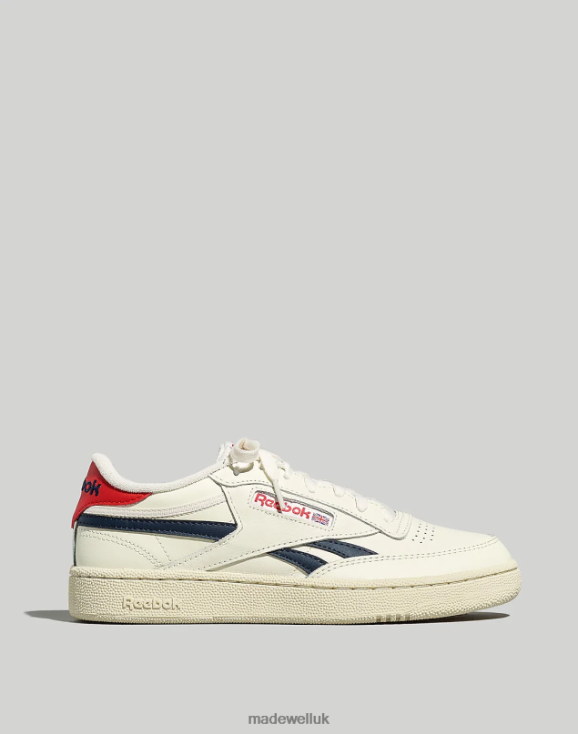 Madewell Women Reebok Club C Revenge Sneakers Footwear Chalk/Navy/Red 8P4862177
