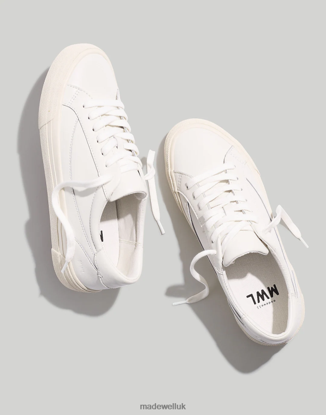Madewell Women Sidewalk Low-Top Sneakers Footwear Pale Parchment 8P4862772