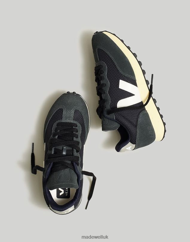 Madewell Women Veja Rio Branco Sneakers Footwear Black White Oxford Grey 8P4862391