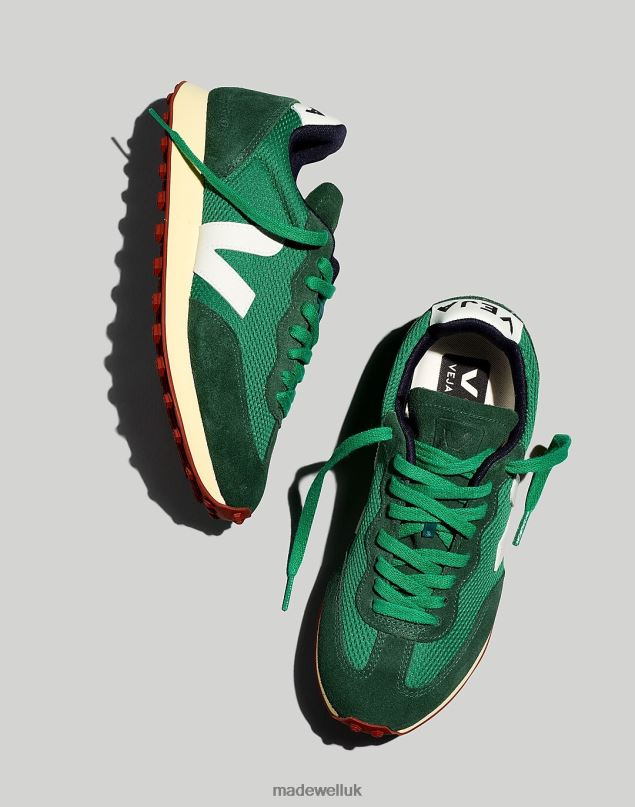 Madewell Women Veja Rio Branco Sneakers Footwear Emerald White 8P4862390