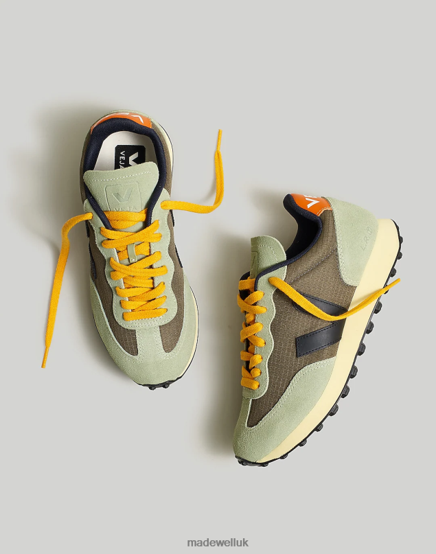 Madewell Women Veja Rio Branco Sneakers Footwear Kaki Black 8P4862375